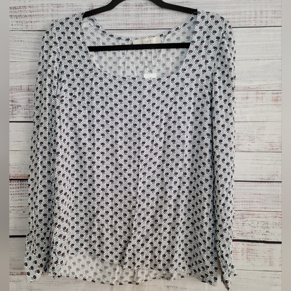 Loft NWTS XS Square Neck Blouse - Picture 3 of 7